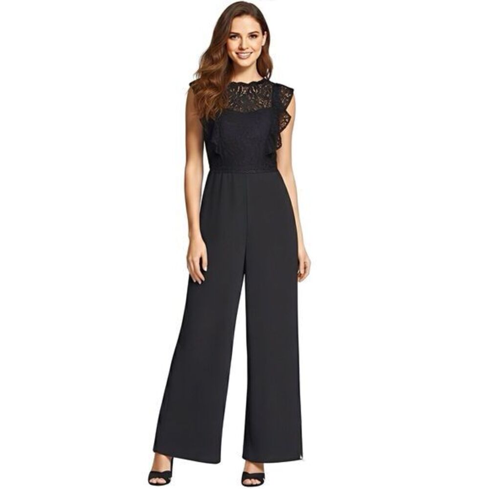 Xhilaration Womens Jumpsuit Small Witchy Gothic Vampy Fairycore Dark Academia